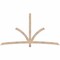 Ekena Millwork Davenport Smooth Timber Gable Bracket, Douglas Fir, 96"W x 52"H x 1 1/2"D x 3 1/2"F, 13/12 Pitch GBW096X52X0204DAV00SDF - alternate 1